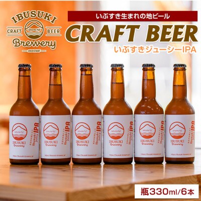 クラフトビール いぶすきジューシー IPA【先生のお気に入り】6本 (018-2026)