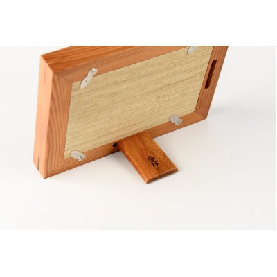 【屋久杉で創った】写真立て(L判)(016-1998)