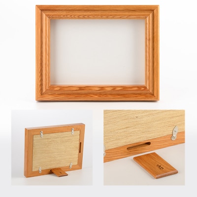 【屋久杉で創った】写真立て(2L判)(020-1999)