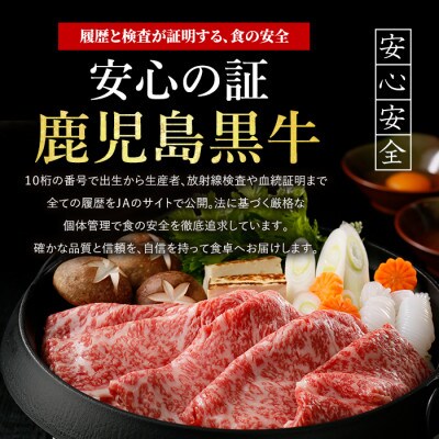 【肉質等級5等級】鹿児島県産黒毛和牛肩ローススライスセット 1.8kg(IB045-016)