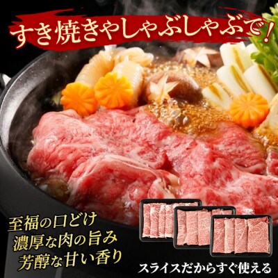 【肉質等級5等級】鹿児島県産黒毛和牛肩ローススライスセット 1.8kg(IB045-016)