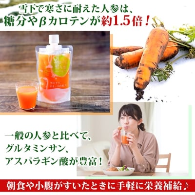 ふかうら雪人参スムージー 150g × 10個[No.5296-0033]