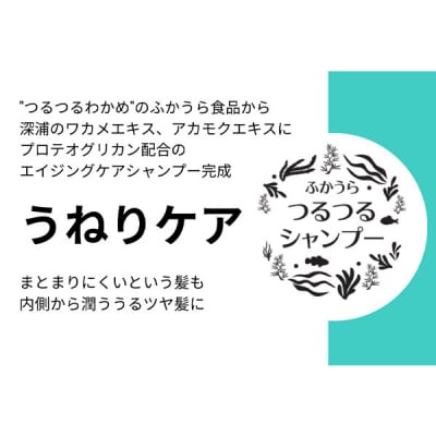ふかうらつるつるシャンプー&コンディショナーセット ヘアケア ギフト【No.5296-0204】