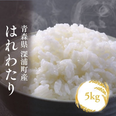 青森ブランド米 はれわたり5kg 白米 