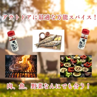 香辛料 キャンプ野郎25g×3本セット アウトドア 肉 魚 野菜