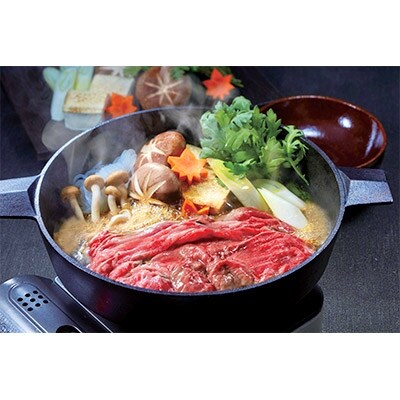 A4等級以上保証!近江牛特上すき焼用 約500g