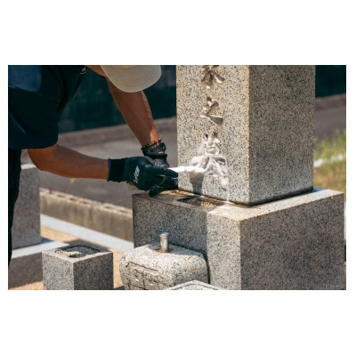 墓地清掃・お墓参り代参サービス(Aプラン)