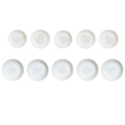 natural69　ZUPA white　豆皿　取皿　各5枚　計10枚セット【QA70】