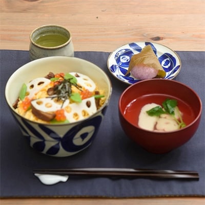 natural69　焦がし呉須シリーズ(3寸皿・5寸皿・6寸皿・丼)　計16個セット【QA76】