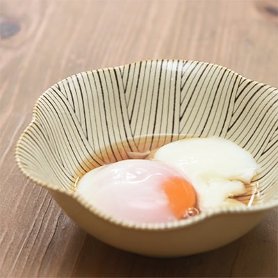 natural69　粉引釉　六方押小鉢　5個セット【QA83】