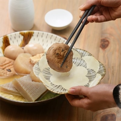natural69　粉引釉　六方押取皿　5枚セット【QA84】