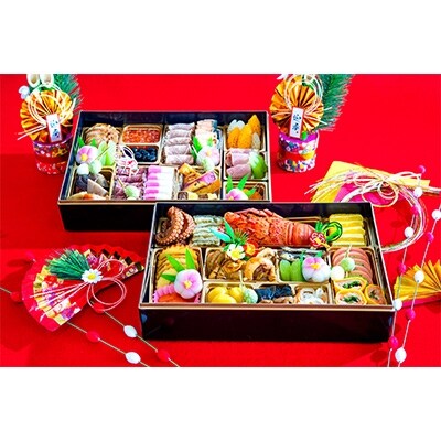 下妻発謹賀新年おせち(二段重)【12月13日(日)迄受付】