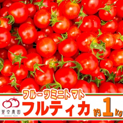 下妻市産　フルーツミニトマト1kg(アイメック栽培で栄養素が豊富)