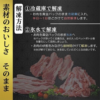 [下妻工場直送]国産豚肉焼肉用セット2.3kg