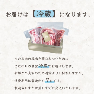【茨城ブランド豚常陸の輝き】3部位食べ比べ計1kg(ロース・肩ロース・バラ)通常スライス 厚さ3mm