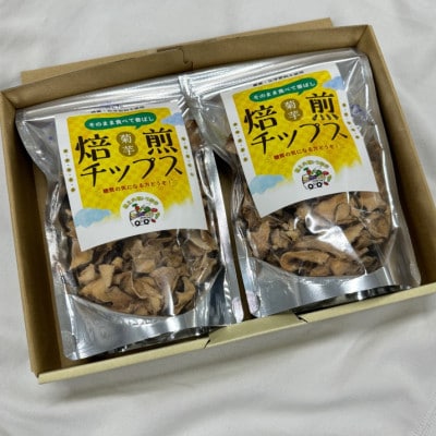 【岐阜県輪之内町産】菊芋焙煎チップス(40g×2パック)