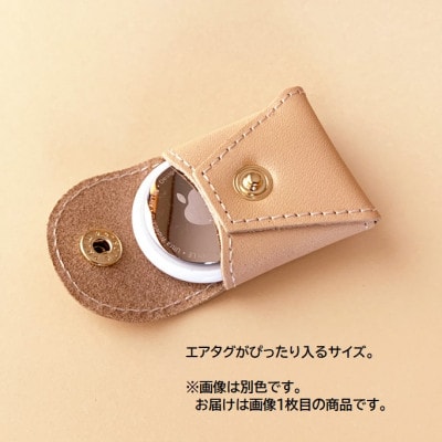 ワンちゃんにぜひつけてほしい『迷子にさせないお名前ポーチ"Amigo!”』正方形サイズブラウンレモン
