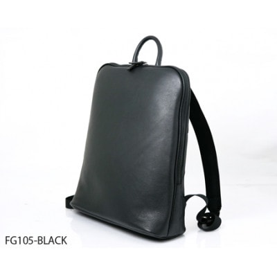 Flathority FG105 オイルミーリングPCリュック(M)　ブラック