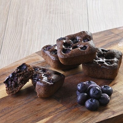 【国産ブルーベリーブラウニー】濃厚チョコレートケーキ 8個セット