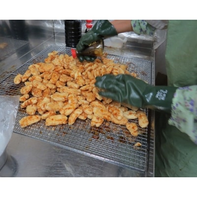 東京都葛飾区産 杉戸煎餅 揚げかき餅(白生地しょうゆ味)7袋