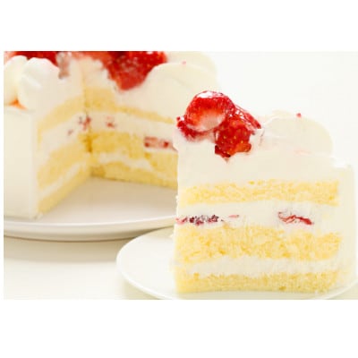 クリームふんだん苺のクリスマスケーキ/5号