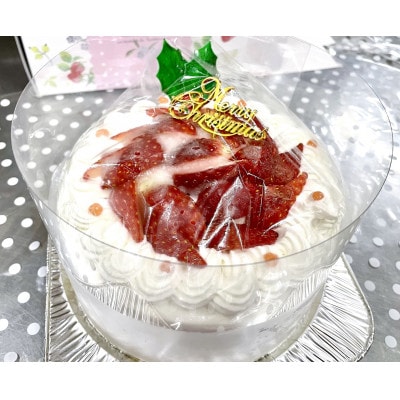 クリームふんだん苺のクリスマスケーキ/5号