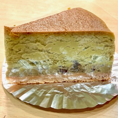 抹茶と小豆のチーズケーキ 6号(直径18cm)/8～10名様向け