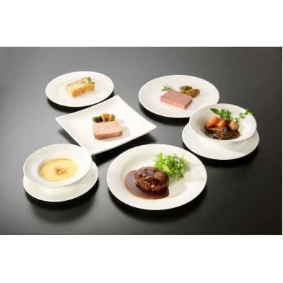 銀座リストランテ「ポルトファーロ」監修 本格ディナーセット 2人前 全6品