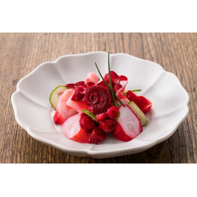 【北海道苫前産のタコ使用】酢蛸　1kg(たこ・道産・正月・おせち・つまみ・肴・茹で・ボイル・冷凍)