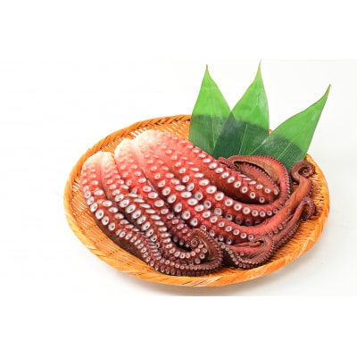 【北海道苫前産】煮タコ(足・頭混)　1.5kg前後(たこ・蛸・正月・おせち・刺身・焼き・肴・冷凍)