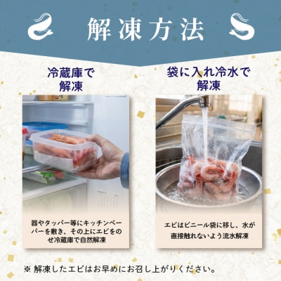 【数量限定】北海道苫前産 甘エビ小 1kg(500g×2) 甘えび 海老 小分け kit03