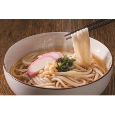 【北海道産とままえ産小麦「春よ恋」使用】とままえ潮風うどん　150g×10束