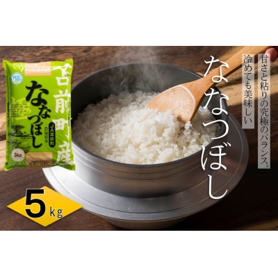 【令和7年産・新米】北海道とままえ産ななつぼし　5kg