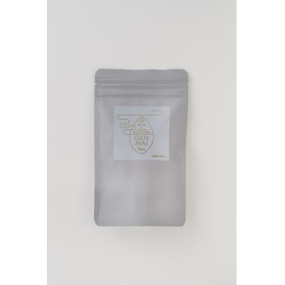 【特別栽培ゆめぴりか使用】上田ファームの玄米茶　1袋(1袋7パック入り)