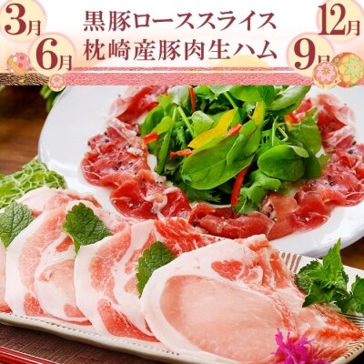 定期便【3ケ月配送】鹿児島産黒毛和牛・黒豚づくし