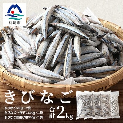 枕崎産 きびなご 合計2kg 冷凍 一夜干し 唐揚げ用 詰め合わせ お礼品詳細 ふるさと納税なら さとふる