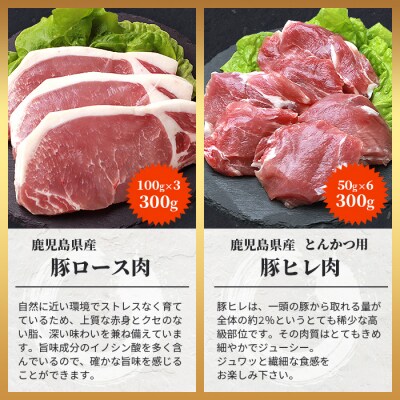鹿児島県産豚 とんかつ用 ロース ヒレ 2種セット 豚ロース 豚ヒレ トンカツ お礼品詳細 ふるさと納税なら さとふる