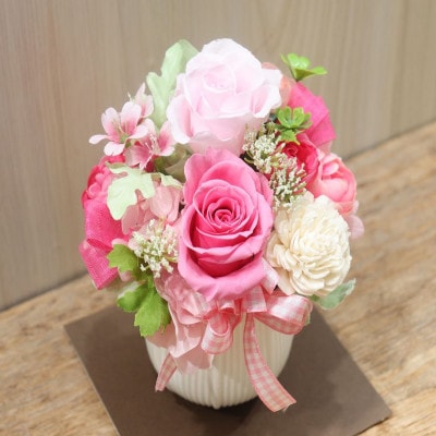 花のんオリジナル　プリザーブドフラワー(ピンク系)