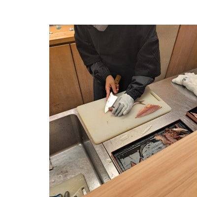 キッズ、ファミリーお魚おろし体験