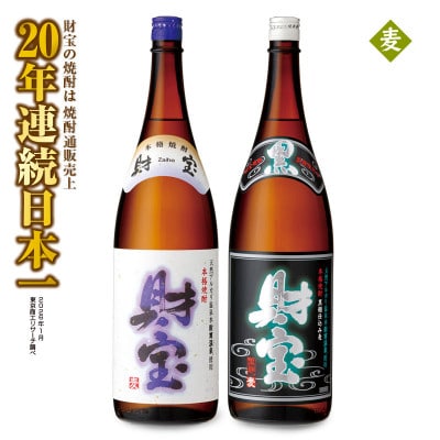 【麦焼酎】一升瓶2種2本セット(垂水市)