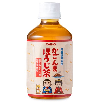 かごんまほうじ茶 280ml×24本 ペットボトル 鹿児島 知覧茶 使用(垂水市)
