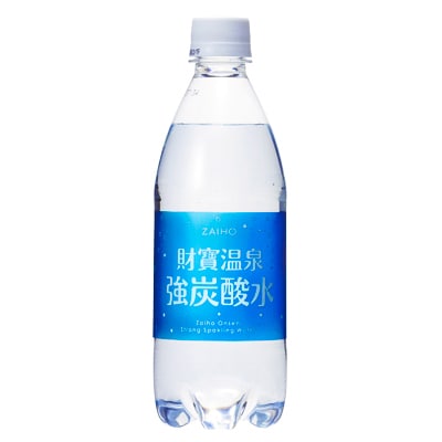 【毎月定期便】財寶温泉　強炭酸水500ml×48本 全6回