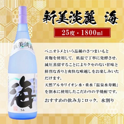 海　1800ml×6本セット