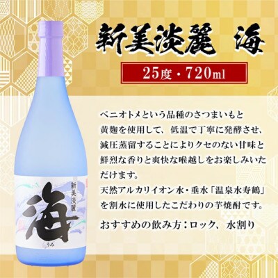 大海酒造　海　720ml×12本　F6-2515