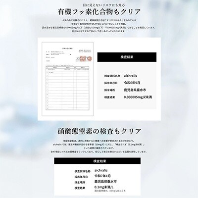 鹿児島県 垂水温泉水 アイクラリス 軟水 900ml×12本 【株式会社aichralis】