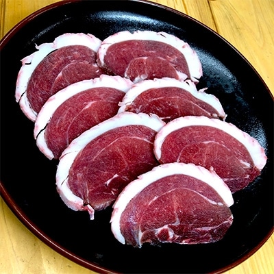 【囲炉裏の宿　豊楽】一番人気　ぼたん鍋セット　2人前(猪肉約300g+豊楽特製味噌)