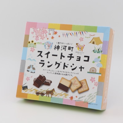 神河町スイートチョコラングドシャ 1箱10個入り×4箱