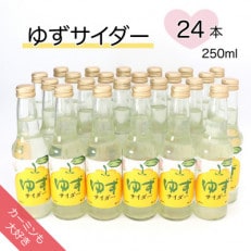 【カーミンも大好き】ゆずサイダー 250ml&times;24本