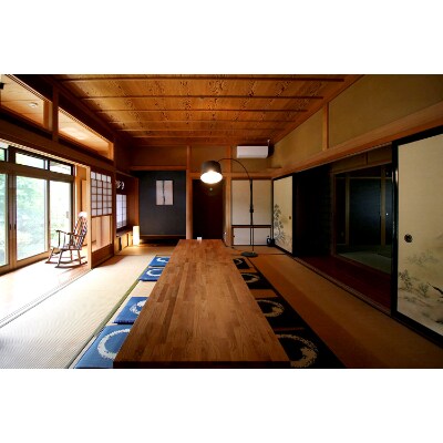 1棟貸切庭付き古民家宿「星と風の庭」 ご宿泊ギフト券(5000円券×7枚)
