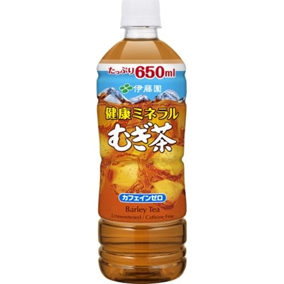 【兵庫県神河町】健康ミネラルむぎ茶650ml　48本(2ケース)　伊藤園